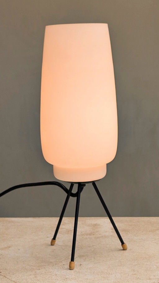 Lampada da tavolo minimalista danese anni '60