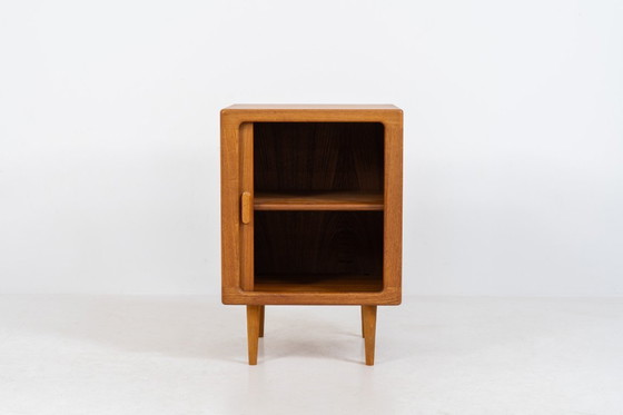 Image 1 of Mobile compatto con anta a serrandina di CFC Silkeborg (Danimarca, anni '60).