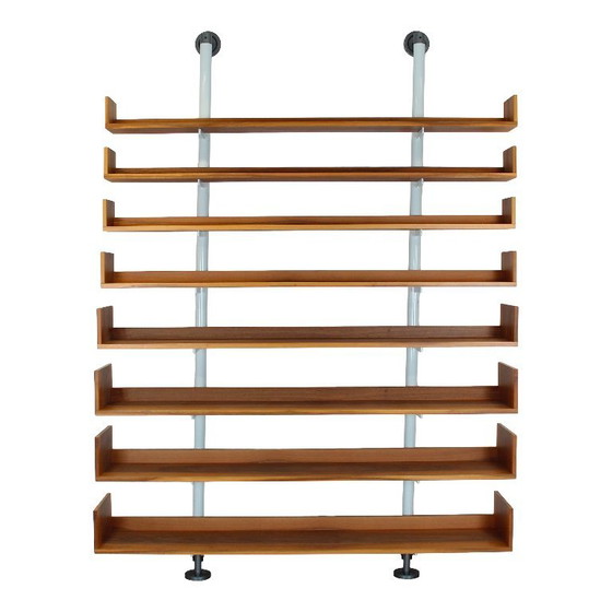 Image 1 of libreria modello 795 di carlo scarpa per bernini, italia, 1980