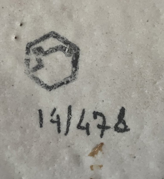 Image 1 of Guido Gambone pour de Bijenkorf - Vase vintage en céramique modèle 14/478