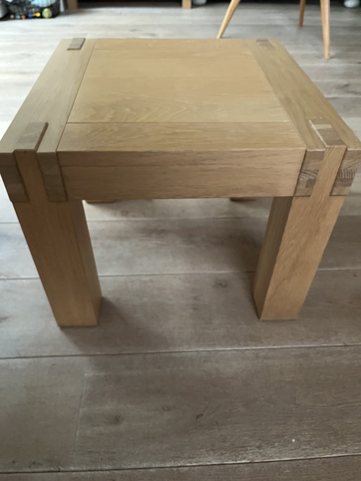 Karel Mintjens Salontafel Eikenhout 