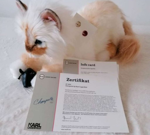 Karl Lagerfeld Choupette Steiff cat