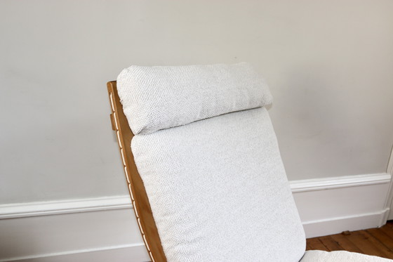 Image 1 of Paire de Fauteuils Lounge Scandinaves Vintage et Ottoman Relling Modèle Siesta 1960
