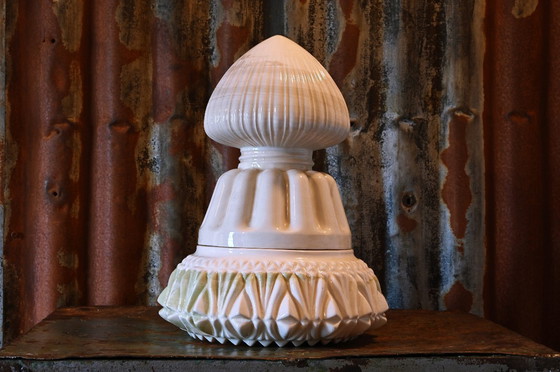 Image 1 of Ceramic art object Japanese Lotus Flower