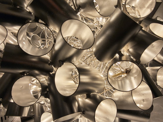 Image 1 of Steinhauer Design Hängeleuchte – Aluminium-Cluster – 7x G4