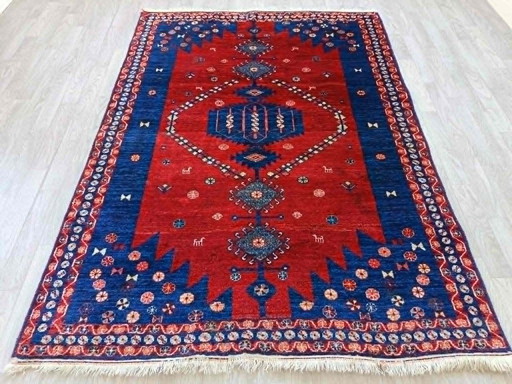 Tapis Persan Sirdjan Noué Main