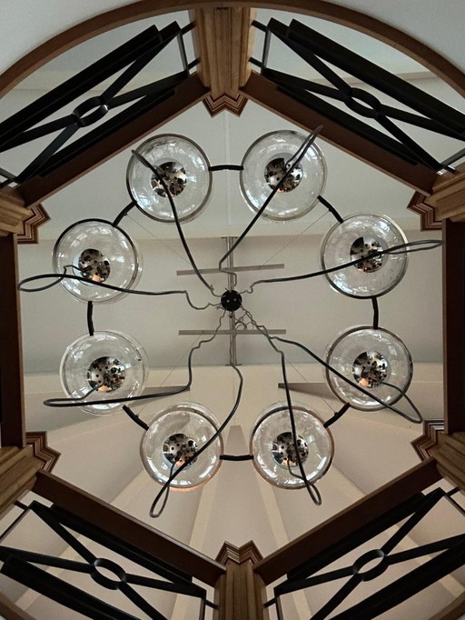 Saturnus Chandelier by RAAK Amsterdam, 1960s