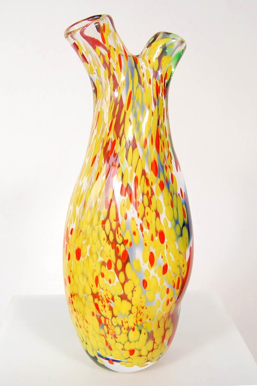 Richard Rooze, Baumstammfigur aus Glas