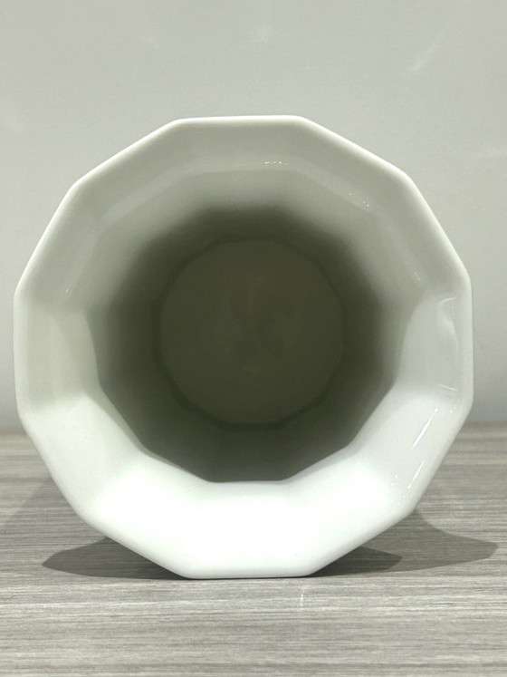 Rosenthal Studio-Linie 'Polygon' Vaas – Tapio Wirkkala (19 cm) – Vazen, Porselein (photo 4 of 5)