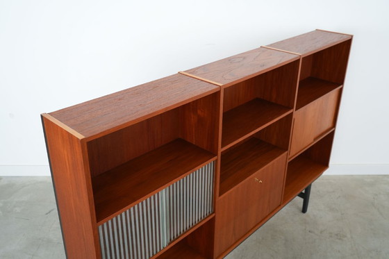 Image 1 of Teak bookcase, Danish design, 1970s, production: Denmark