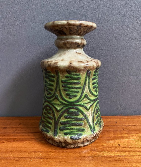 Image 1 of Strehla vase model 1228 1970s German Pottery