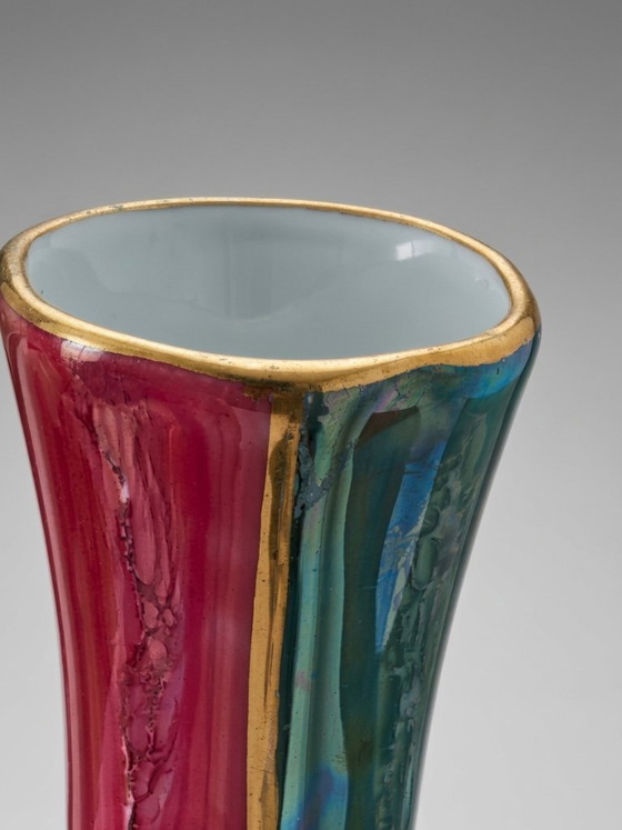 Juego de Soliflore y Taza de Porcelana de Limoges – Pintado a Mano – Loza, Porcelain (photo 8 of 10)