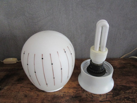 Image 1 of Lampada da soffitto vintage con lampadina a vite, anni '50/'60.