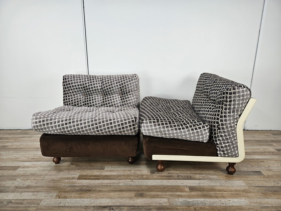 Image 1 of Four Amanta Armchairs by Mario Bellini for C&B Italia, 1970s