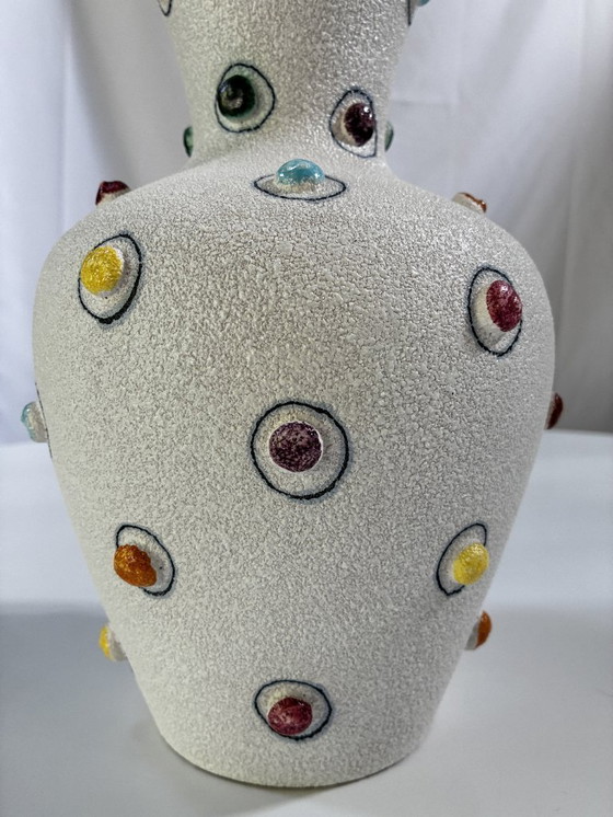 Image 1 of Vintage Vase • Ceramic • Fratelli Fanciulacci • 1960