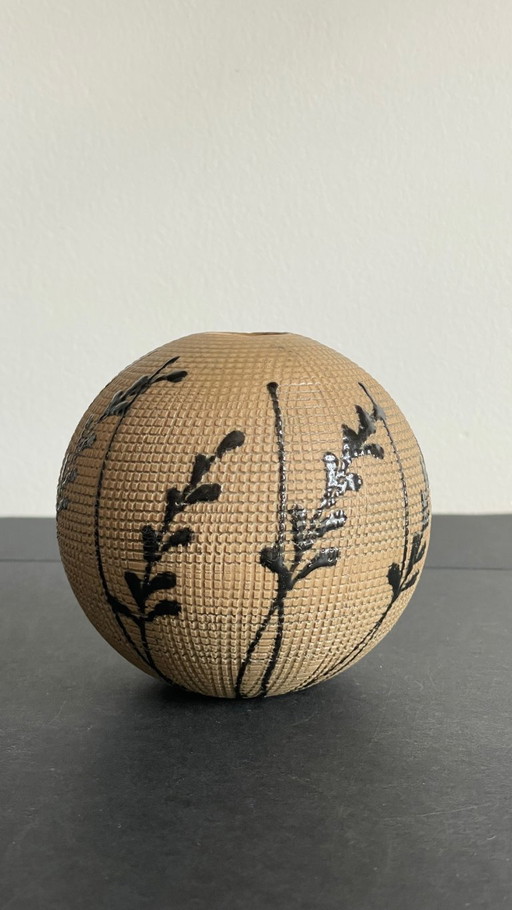VASE Artisanal inspiration Japonaise Grès VINTAGE