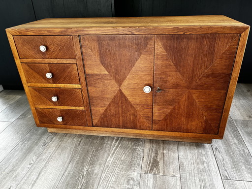 Tof vintage kastje, 4 lades