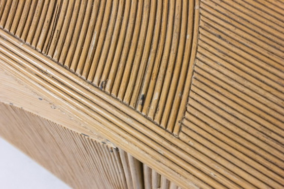 Dressoir van rotan uit de jaren 80 – Ladekasten, Wicker (photo 12 of 12)