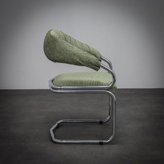 Image 1 of Ensemble de 6 chaises de salle à manger de Giotto Stoppino pour Kartell (années 1970)