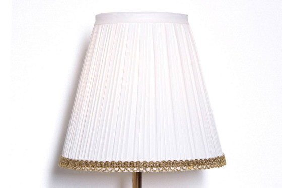 Lampada a tromba tascabile fatta a mano con base in cemento – Lampade da tavolo, Textile (photo 4 of 14)