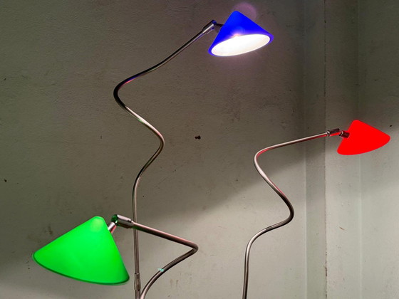 Image 1 of Lampadaire vintage Pola Design Amstelveen 