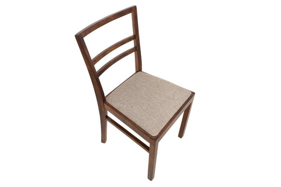 Image 1 of Ein Paar Art-Déco-Stühle aus der Mitte des 20. Jahrhunderts.