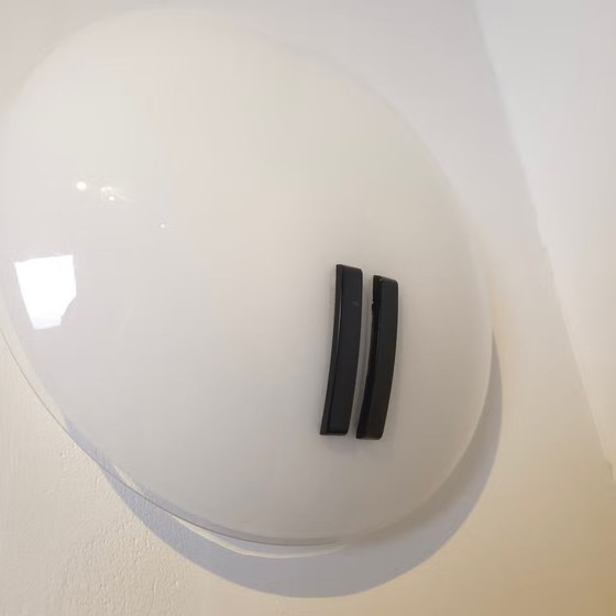 Bruno Gecchelin for Oluce Italian design Wall light 1980s – Metal, Murano Glass, Vintage (photo 3 of 11)