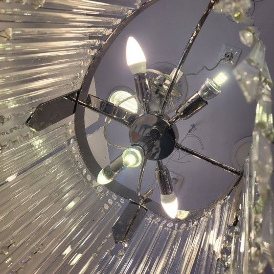 Image 1 of Kandelaber / Kronleuchterkristalle, Hollywood Regency, 90er Jahre - Italien