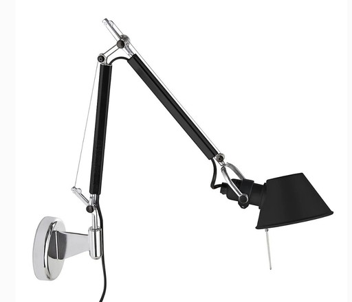 Lampada da tavolo Tolomeo micro nera