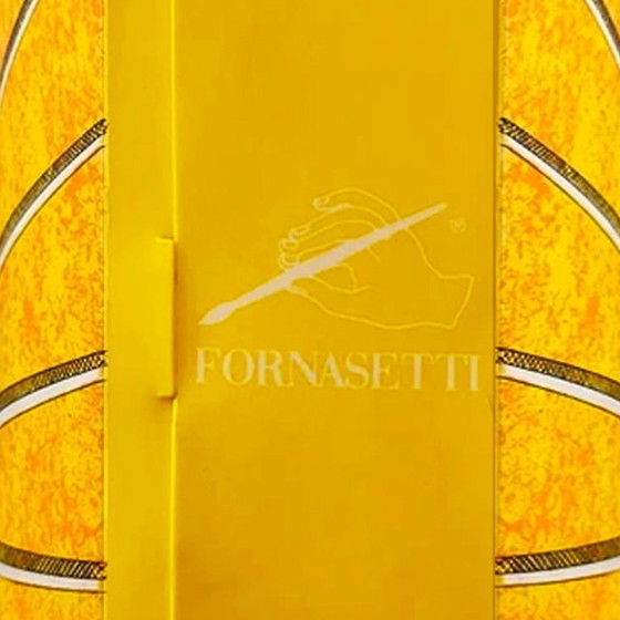 Image 1 of Piero Fornasetti "Sun" vloerlamp uit de jaren 90 voor Antonangeli, Follia Pratica Collectie.