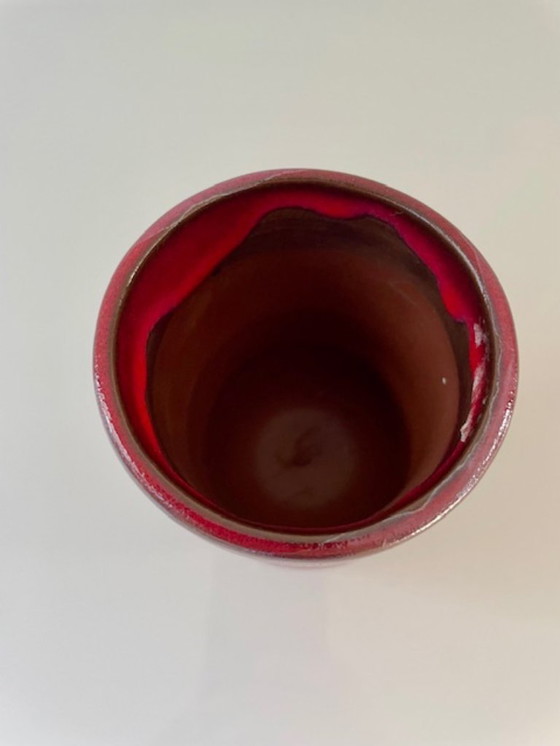 Image 1 of Magenta design vase by Des Pots Ceramica