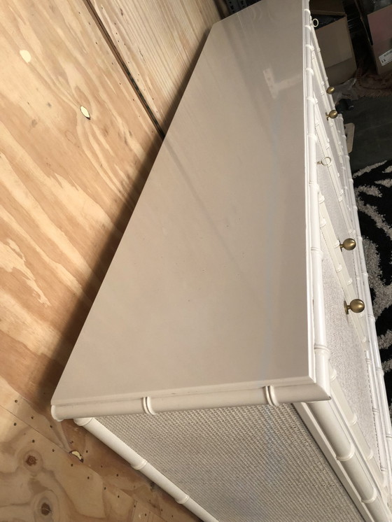 Image 1 of Credenza vintage in finto bambù, Jonathan Adler