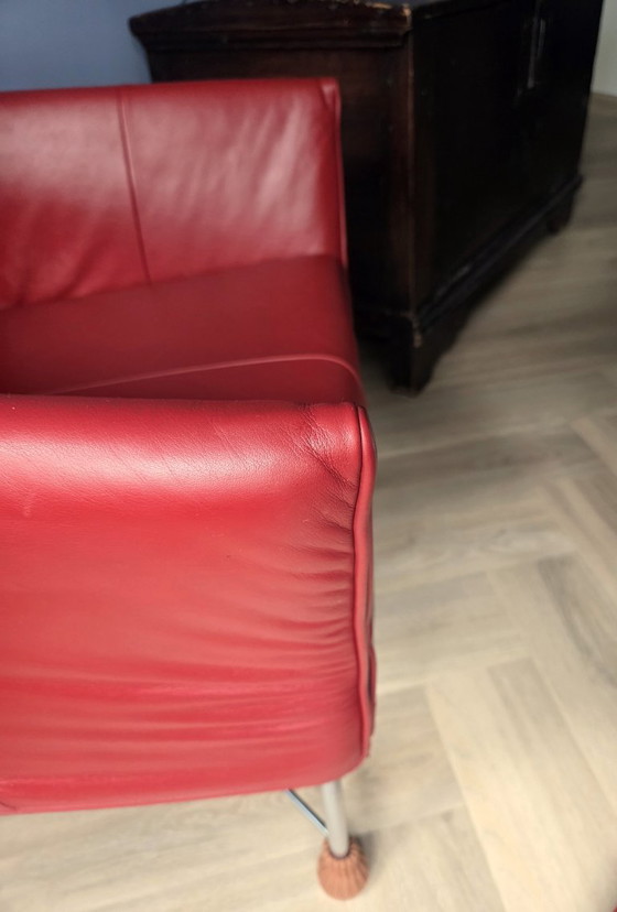 Montis Charly in near mint condition – Armchairs, Leather, Chrome (photo 3 of 12)