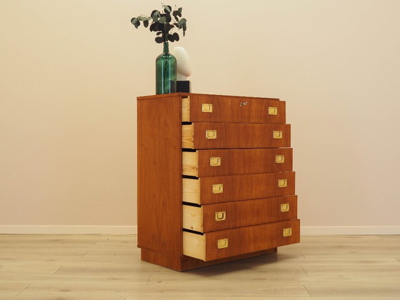 Image 1 of Teakhouten ladekast, Deens design, jaren 60, gemaakt in Denemarken.