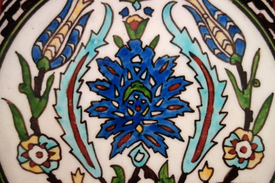 Image 1 of Set di 6 piatti da parete turchi vintage