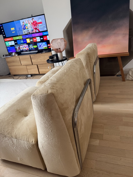 Image 1 of Tubular lounge chairs by Adriano Piazzesi, 1970