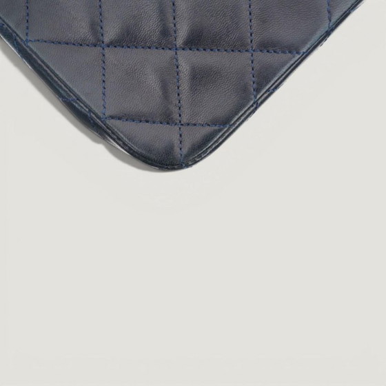 Image 1 of CHANEL FULL FLAP | NAVY BLUE
