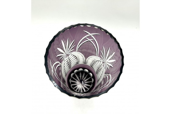 Image 1 of Große Kristallvase, Polen, 1960er Jahre