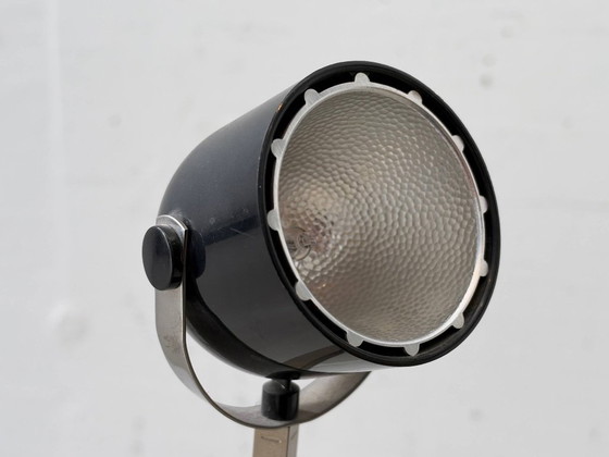 Vintage Eichhoff Table Lamp Type E 3973 – Space Age Halogen Lamp, West Germany – Chrome (photo 6 of 13)