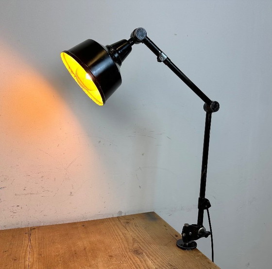 Image 1 of Industrial DDRP Desk or Wall Lamp by Curt Fischer for Midgard, 1930s