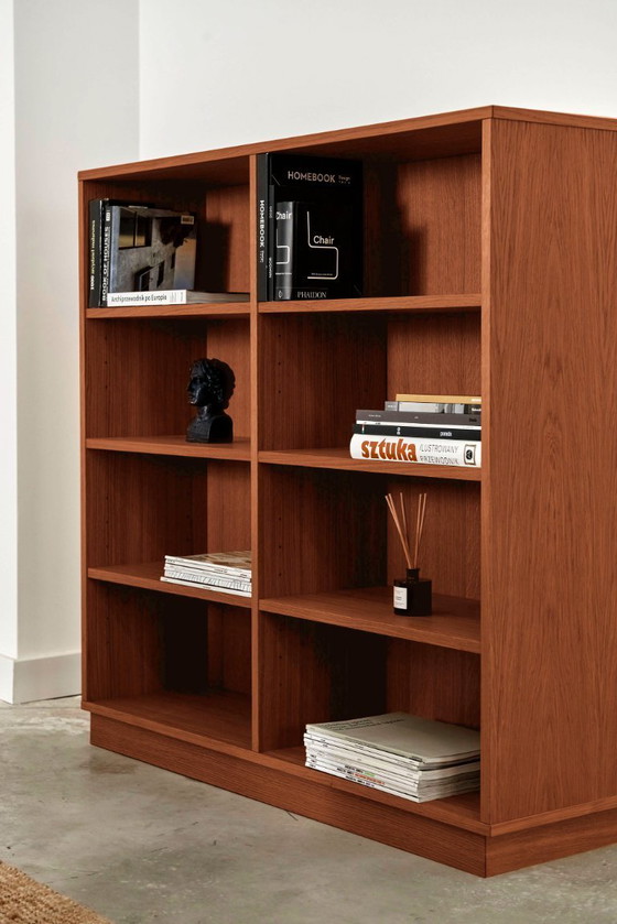 Image 1 of Libreria in rovere tinto teak - R02