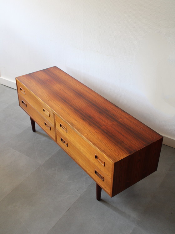 Image 1 of Vintage Danish chest of drawers/TV unit by Hundevad in rosewood