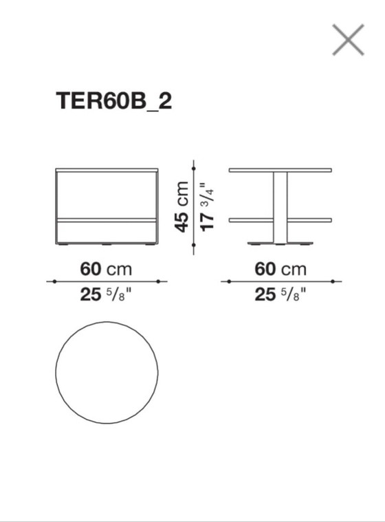 Image 1 of Mesita auxiliar Eileen de B&B Italia, color negro.