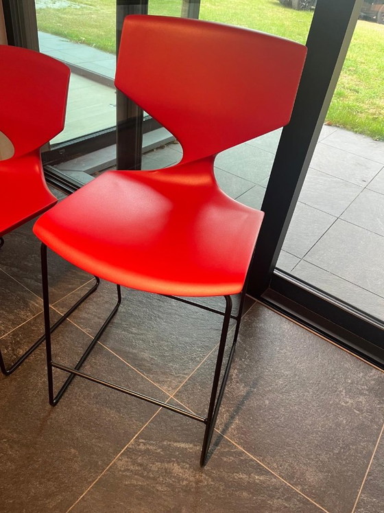 Tonon Quo Chair 10x Counter Height en 6x Bar Height – Eetkamerstoelen, Metal, Plastic (photo 4 of 8)