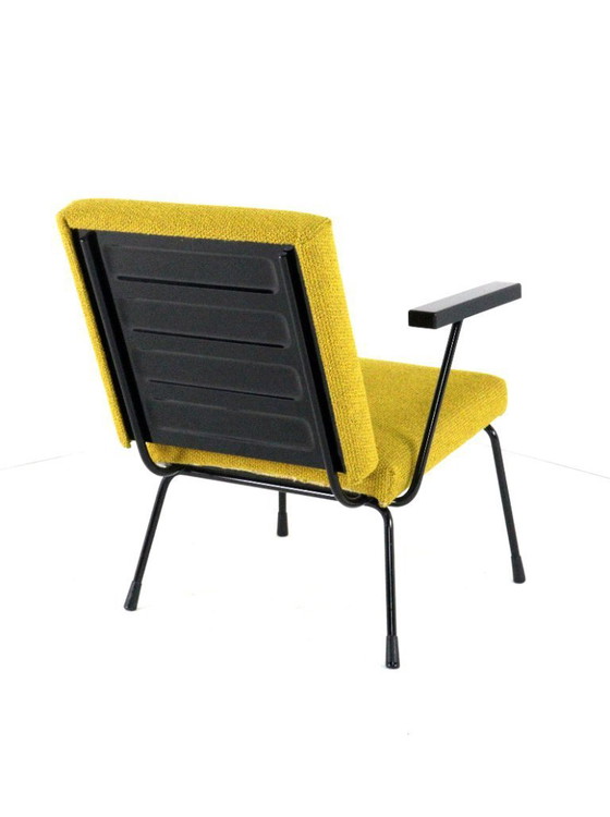Image 1 of W.H. Fauteuil Rietveld pour Gispen, tapissé vintage