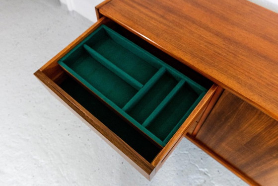 Image 1 of Buffet vintage en noyer de Bfm, Pologne, années 1960