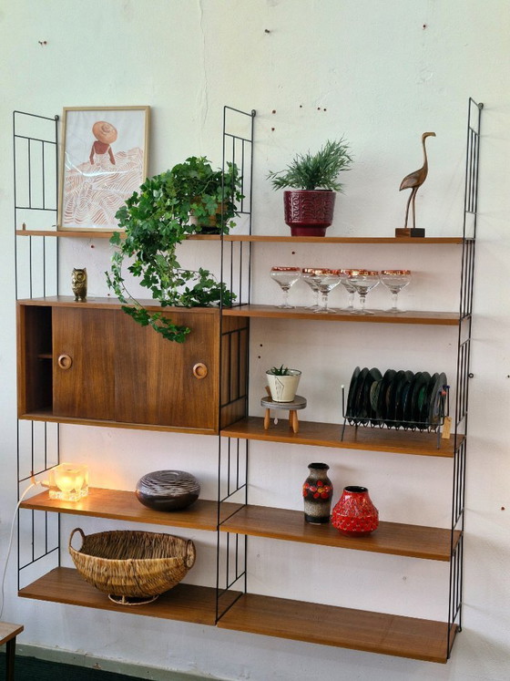 Image 1 of Sistema a parete vintage / teak anni '70