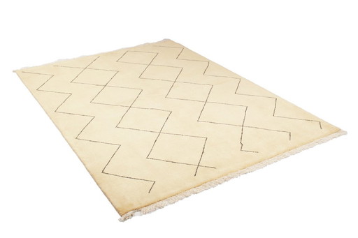 Hand-knotted Gabbeh Basi 203 x 148 cm