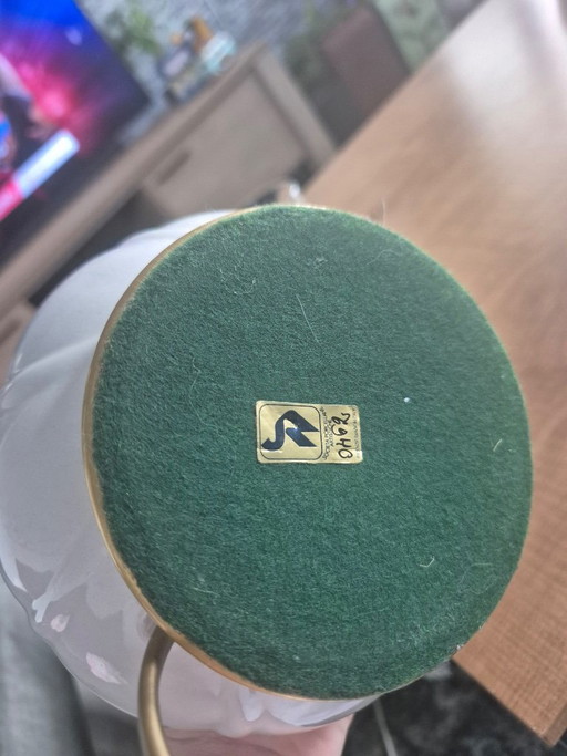 Lámpara de mesa vintage Società Porcellane Artistiche