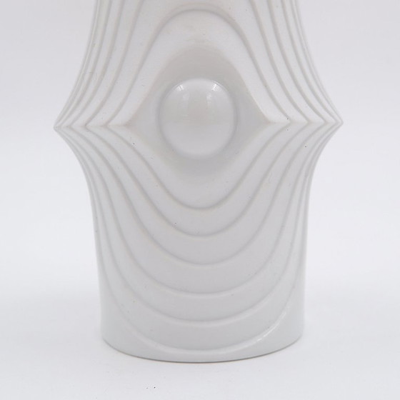 Image 1 of Op Art porcelain vase by Royal Bavaria KPM, Germany, 1970s
